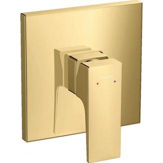 Встраиваемый смеситель для душа и ванны HANSGROHE Metropol 32565990 С ВНУТРЕННЕЙ ЧАСТЬЮ, золото