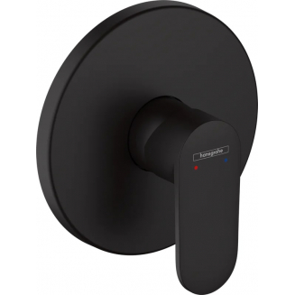 Встраиваемый смеситель для душа и ванны HANSGROHE Vernis Blend 71667670 матовый чёрный
