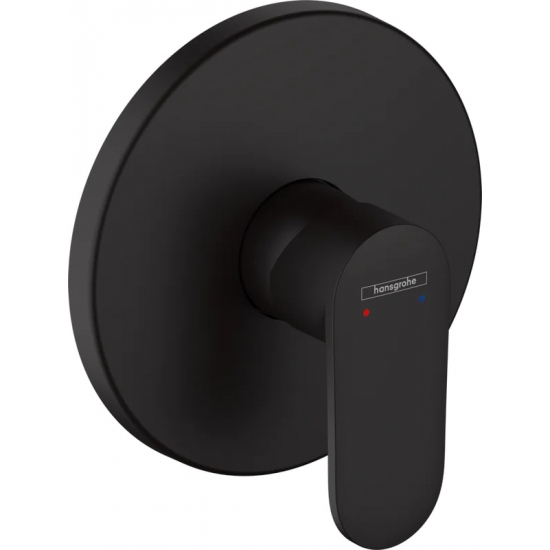 Встраиваемый смеситель для душа и ванны HANSGROHE Vernis Blend 71667670 матовый чёрный