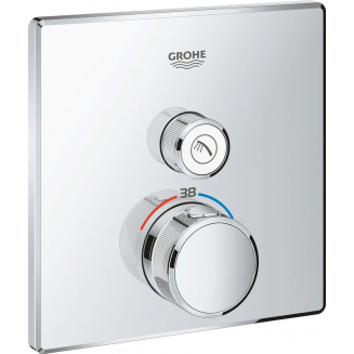 Термостатический смеситель встраиваемый GROHE Grohtherm SmartControl 29123000 для душа, хром