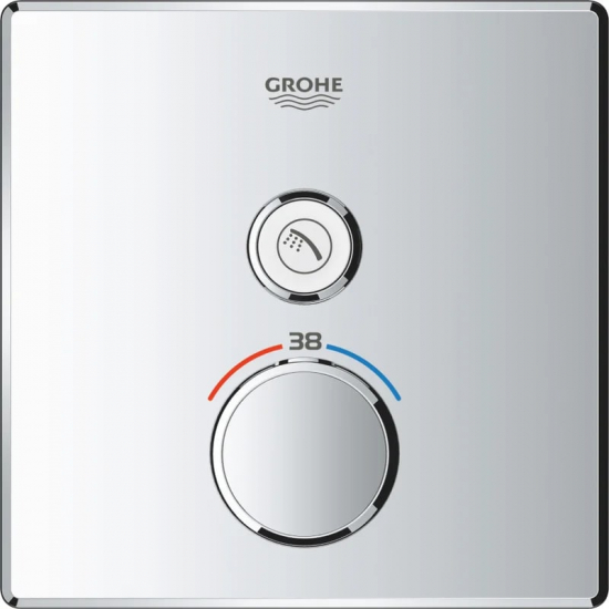 Термостатический смеситель встраиваемый GROHE Grohtherm SmartControl 29123000 для душа, хром