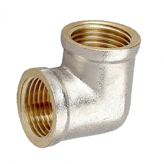 Уголок резьбовой FRAP F324.0404 - 1/2" x 1/2" вн.-вн.