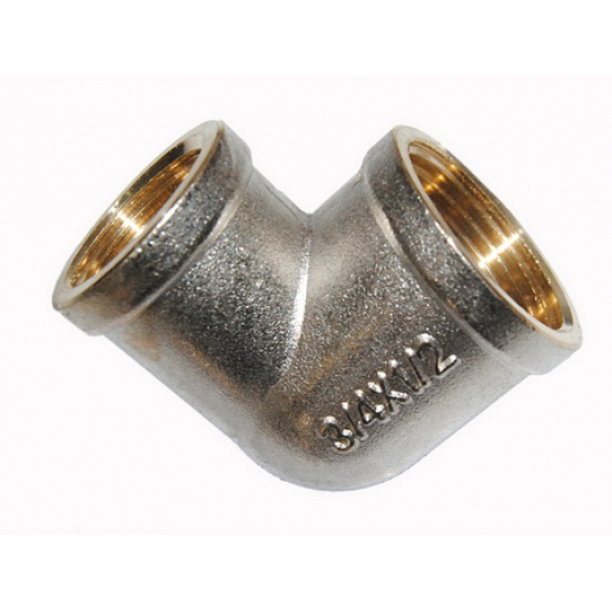 Уголок резьбовой FRAP F324.0504 - 3/4" x 1/2" вн.-вн.