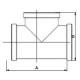 Тройник резьбовой FRAP F328.0606 - 1" x 1" x 1" вн.-вн.-вн.