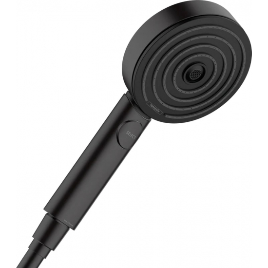 Лейка для душа HANSGROHE Pulsify 105 3jet 24100670 матовый чёрный