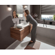Лейка для душа HANSGROHE Pulsify 105 3jet 24100670 матовый чёрный