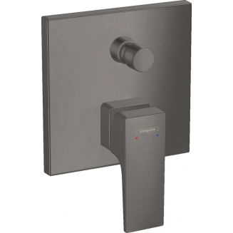 Встраиваемый смеситель для душа и ванны HANSGROHE Metropol 32545340 чёрный хром