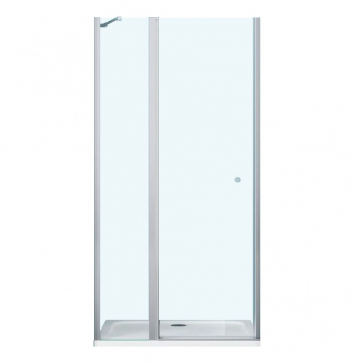 Душевая дверь в нишу BelBagno ETNA-B-12-60/60-C-Cr-90 стекло прозрачное, профиль хром