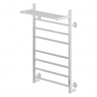 Полотенцесушитель электрический MIXLINE Vega 80x50 382 Вт, полка, белый