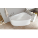 Акриловая ванна 1МАРКА  Love R 185x135 см, без опоры угловая, асимметричная