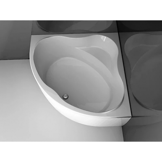 Акриловая ванна AQUANET Palau 00205535 140x140 см, угловая, с каркасом, четверть круга