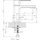 Смеситель для раковины DECOROOM DR20011 хром