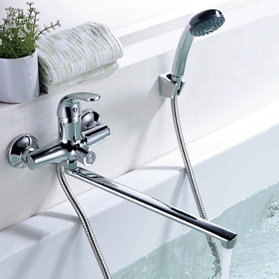 Смеситель для ванны LEDEME H35 L2235 хром