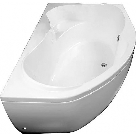 Акриловая ванна AQUANET Capri 00205387 R 170x110 см, угловая, с каркасом, асимметричная