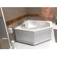 Акриловая ванна АКВАТЕК Лира LIR150-0000032 150x150 с каркасом и фронтальным экраном