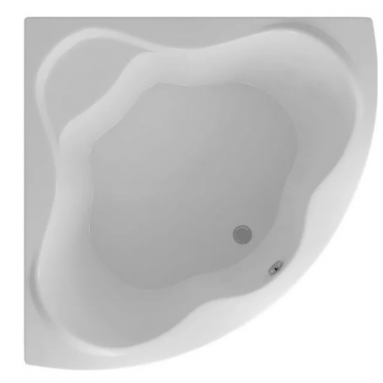 Акриловая ванна АКВАТЕК Галатея GAL135-0000022 135x135 с каркасом, с экраном