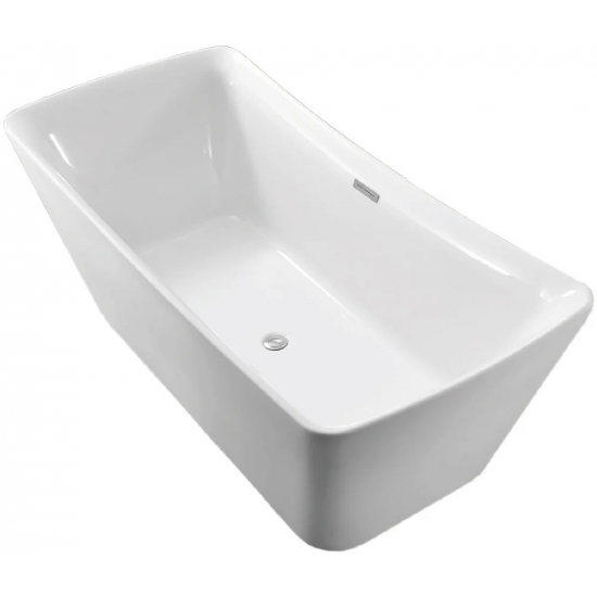 Акриловая ванна АКВАТЕК Верса AQ-4777 170x80 см, отдельностоящая, с ножками, со сливом-переливом