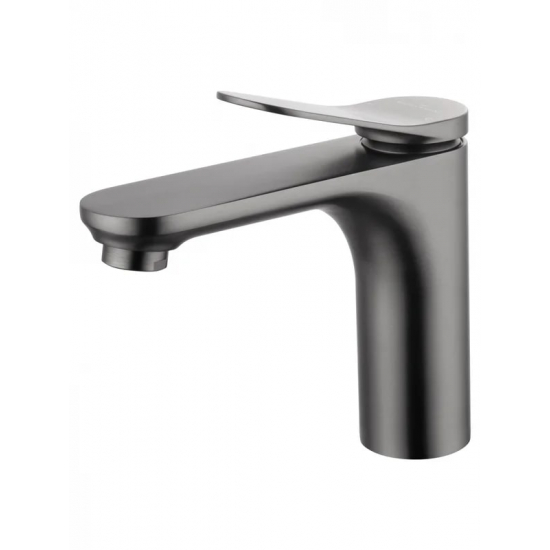 Смеситель для раковины WONZON & WOGHAND WW-A40482-BGG тёмный графит