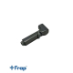 Гигиеническая лейка FRAP F022-19 оружейная сталь