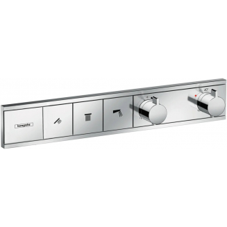 Термостатический смеситель встраиваемый HANSGROHE RainSelect 15381000 для душа, хром