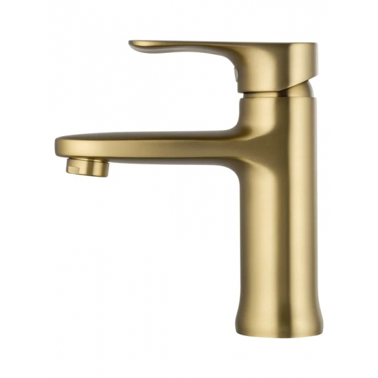 Смеситель для раковины WONZON & WOGHAND WW-XH-011-BG брашированное золото