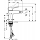 Смеситель для биде HANSGROHE Metris 31280000 хром
