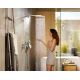 Шланговое подключение HANSGROHE Fixfit Porter 300 26456400 держатель для душа, хром/белый