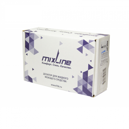 Дозатор для кухонной мойки MIXLINE ML-D02 черный (308) 330 мл