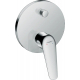 Встраиваемый смеситель для душа и ванны HANSGROHE Novus 71045000, С ВНУТРЕННЕЙ ЧАСТЬЮ, хром