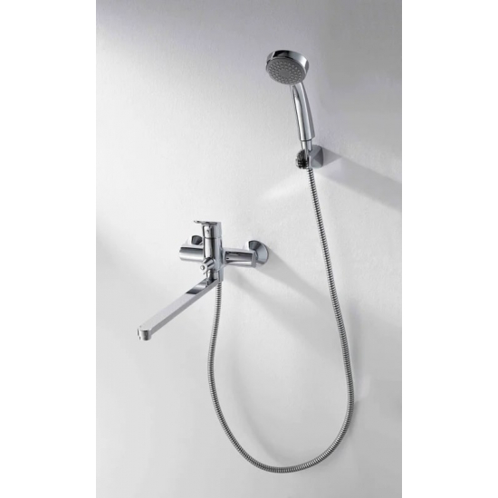 Смеситель для ванны BRAVAT Drop F64898C-LB хром