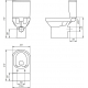 Унитаз компакт CERSANIT City Clean On 011 3/5 DPL EO slim с микролифтом, безоботковый