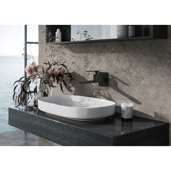 Смеситель для раковины TIMO Torne 4372/03SM С ВНУТРЕННЕЙ ЧАСТЬЮ чёрный