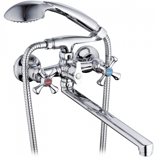 Смеситель для ванны GLAUF QSL7-A827 хром