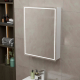 Зеркало-шкаф MIXLINE Вектор 60x80 с LED подсветкой, бесконтактный сенсор