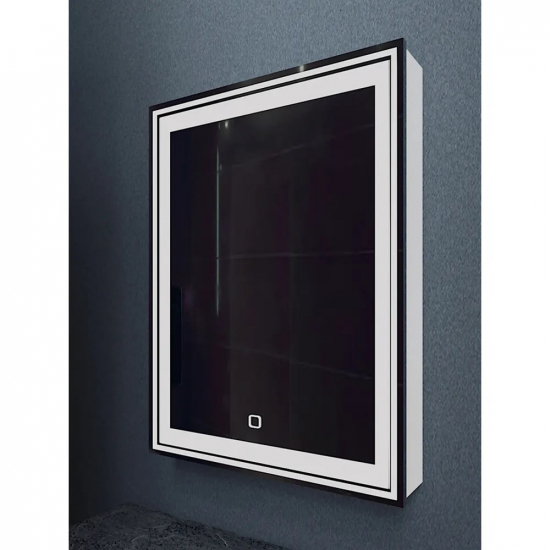 Зеркало-шкаф MIXLINE Мелис 60x80 правый, с LED подсветкой