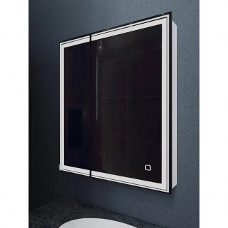 Зеркало-шкаф MIXLINE Мелис 70x80 правый, с LED подсветкой