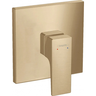 Встраиваемый смеситель для душа и ванны HANSGROHE Metropol 32565140 шлифованная бронза