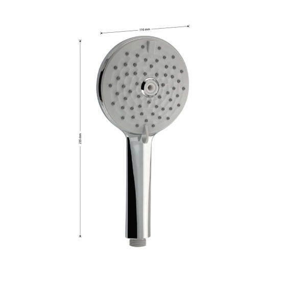 Лейка для душа GFMARK 6081 массажная, 4 режима