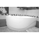 Акриловая ванна AQUANET Graciosa 00205389 R 150x90 см, угловая, с каркасом, асимметричная