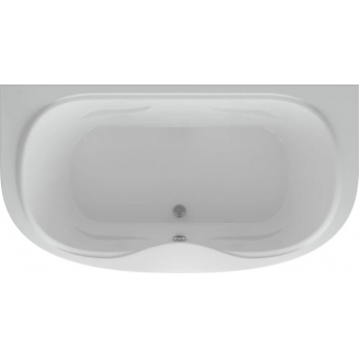 Акриловая ванна АКВАТЕК Мелисса MEL180-0000031 180x95 с каркасом и фронтальным экраном
