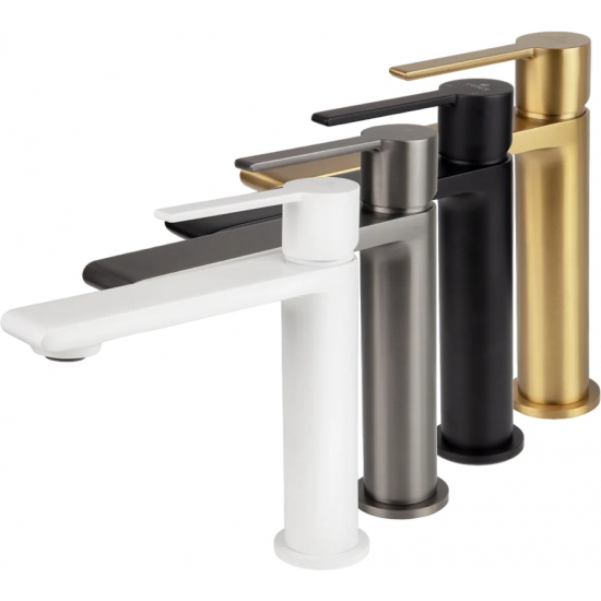 Смеситель для раковины KAISER Serio 05311-15 вороненая сталь