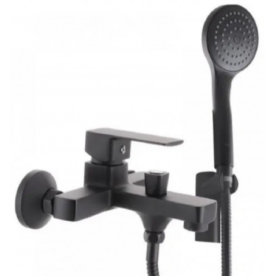 Смеситель для ванны MIXXUS PREMIUM Kubus 009 EURO, графит