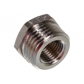 Футорка резьбовая VALTEC 1/2" х 1/4" латунная 15-8 мм VTr.581.N.0402