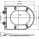 Унитаз подвесной BELBAGNO Amanda BB051CHR безободковый, крышка BB2031SC с микролифтом