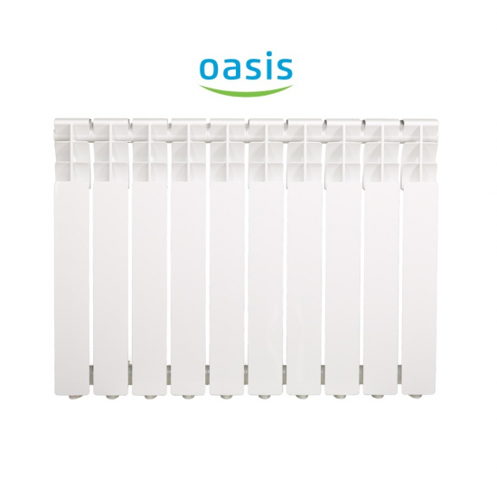 Радиатор алюминиевый OASIS ECO 500/80 10 секций