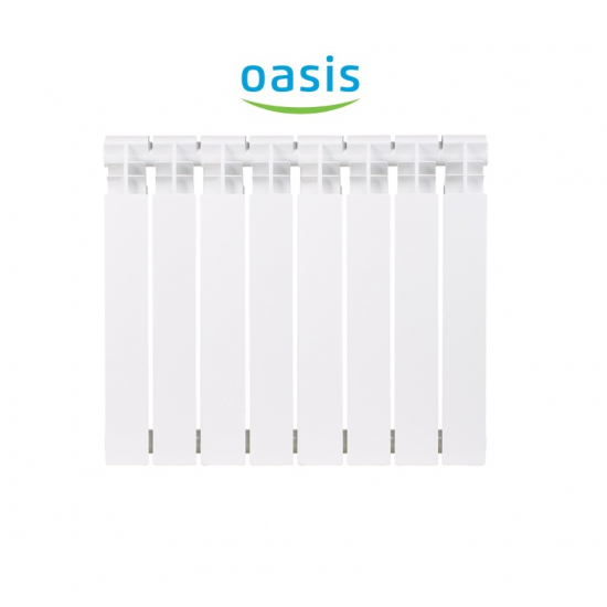 Радиатор биметаллический OASIS PRO 500/100  8 секций
