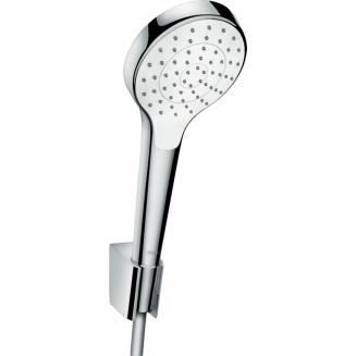 Душевой набор HANSGROHE Croma Select S 26410400, белый, хром