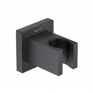 Держатель для душа AQUATEK AQ2401MB матовый чёрный