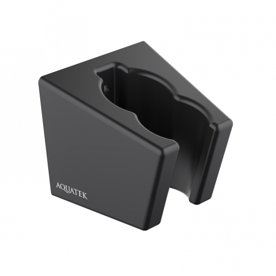 Держатель для душа AQUATEK AQ2402MB матовый чёрный