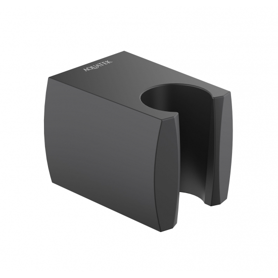 Держатель для душа AQUATEK AQ2403MB матовый чёрный